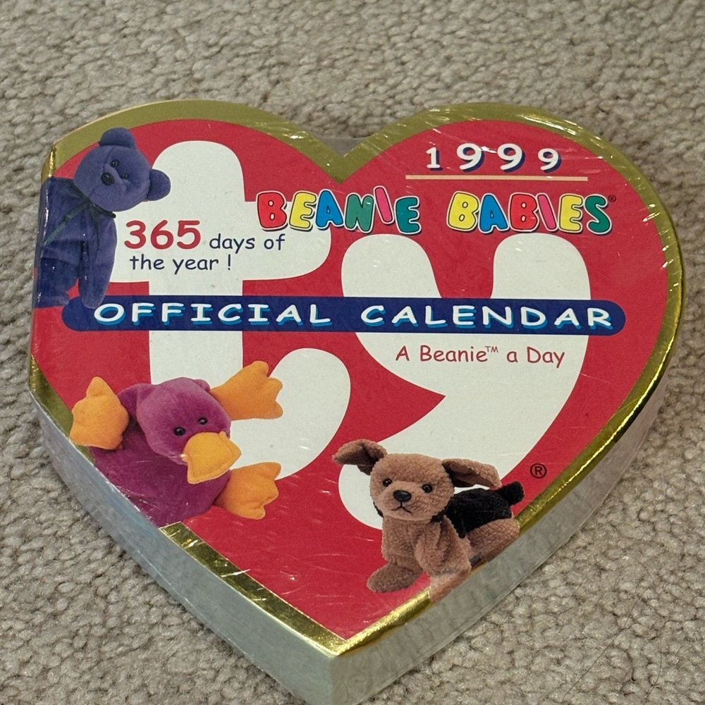 Ty Beanie Baby 1999 Sealed Calendar
